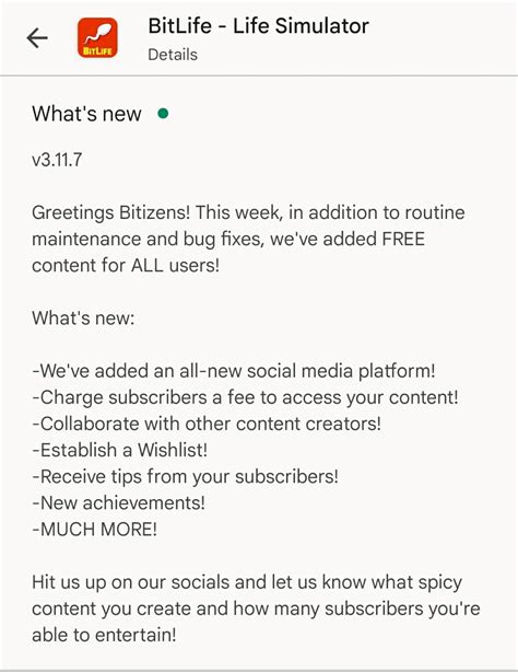 bitlife only fans|OnlyFans Update : r/BitLifeApp .